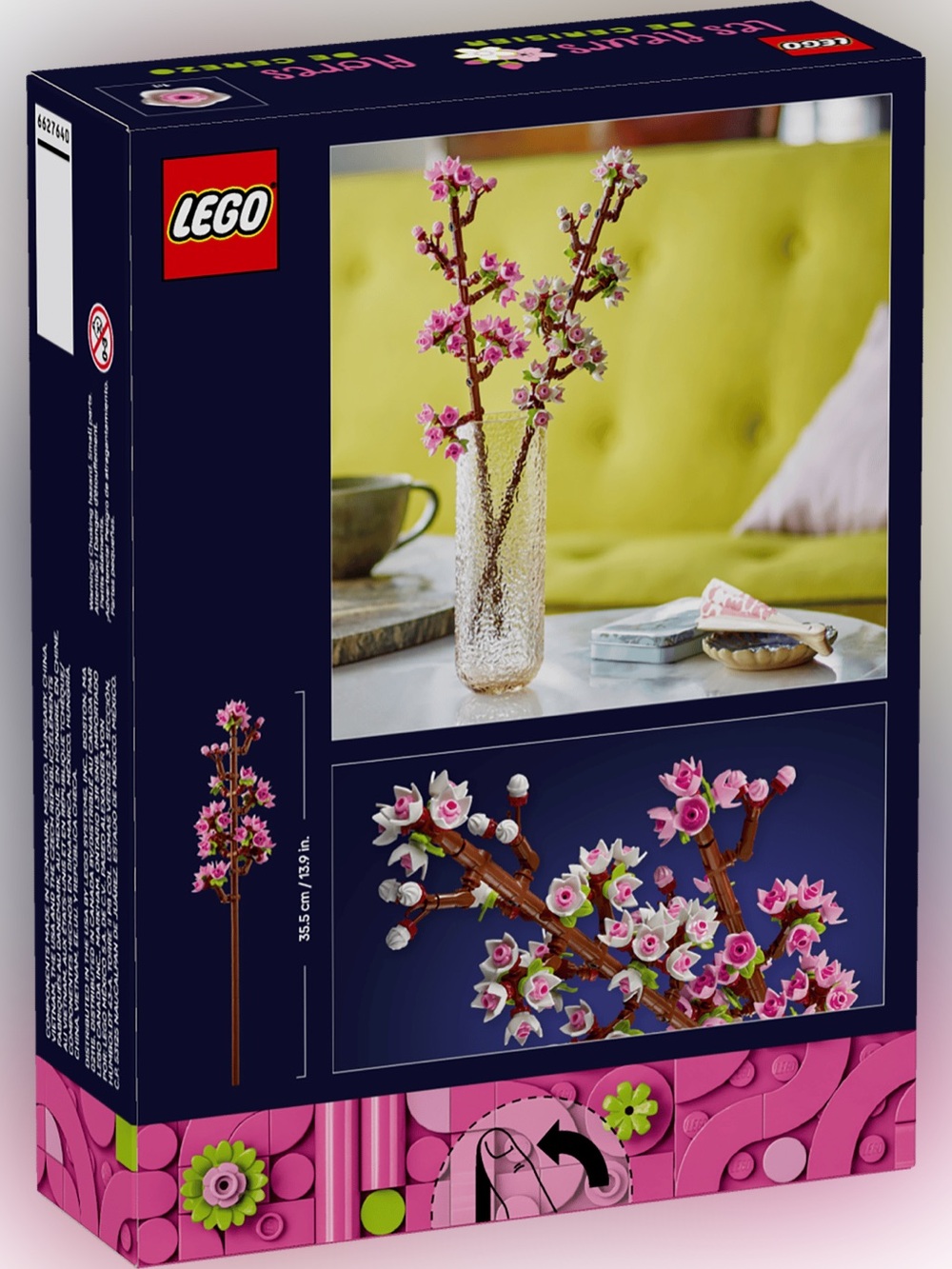 Lego Botanicals Cherry Blossom Building Toy for Kids, Girls & Boys, Ages 8+ - Picture 3 of 13
